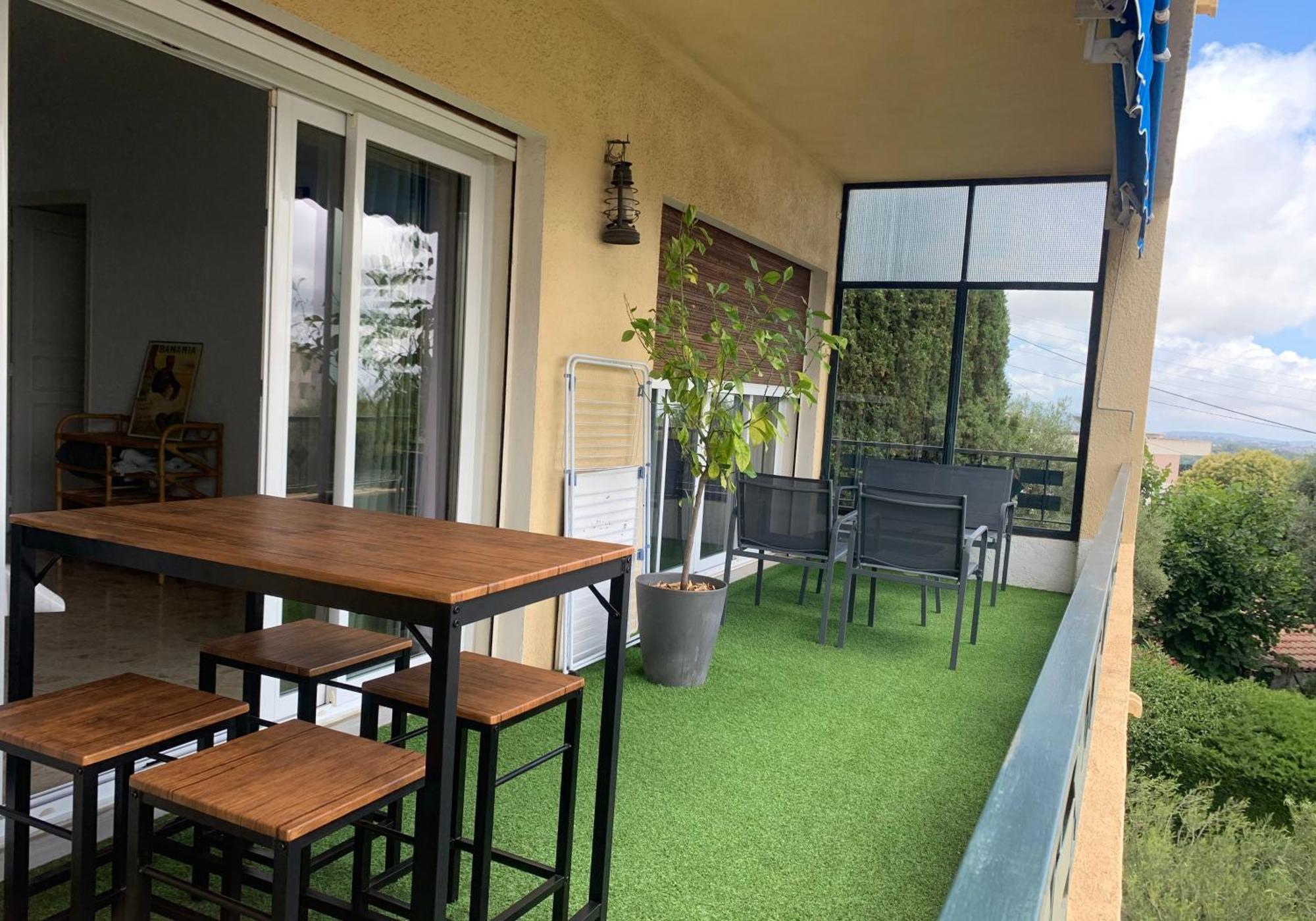 Vence T3 Vue Mer Grande Terrasse المظهر الخارجي الصورة